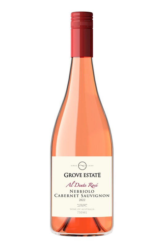 Grove Estate, Al Dente Rosé, Nebbiolo Cabernet Sauvignon, 2022