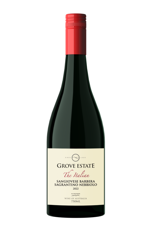 Grove Estate, The Italian, Sangiovese, Barbera, Sagrantino, Nebbiolo 2022