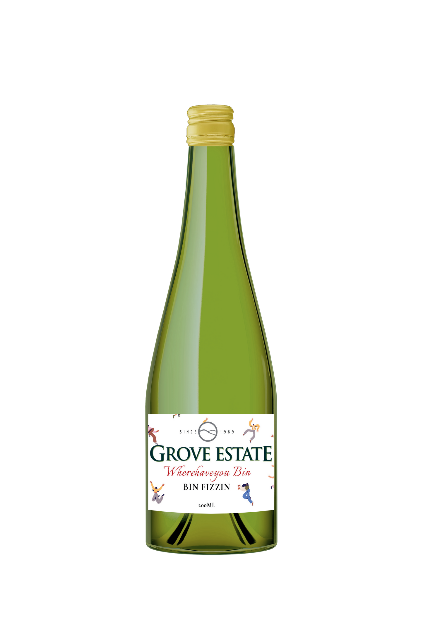Grove Estate, Wherehaveyou Bin, Bin Fizzin (Piccolo) 200ml