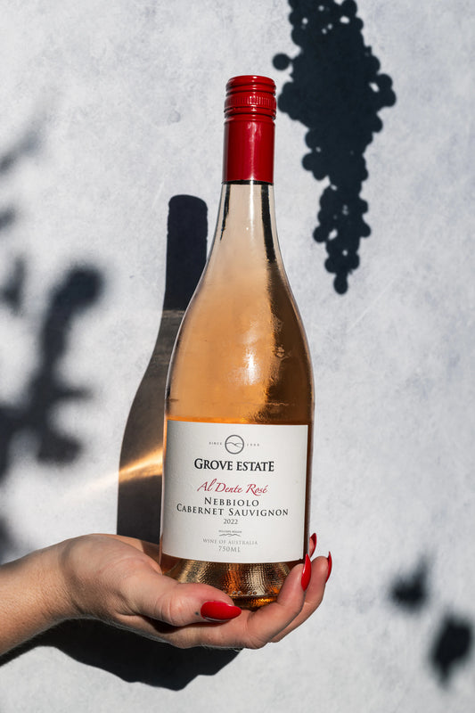 Grove Estate, Al Dente Rosé, Nebbiolo Cabernet Sauvignon, 2022