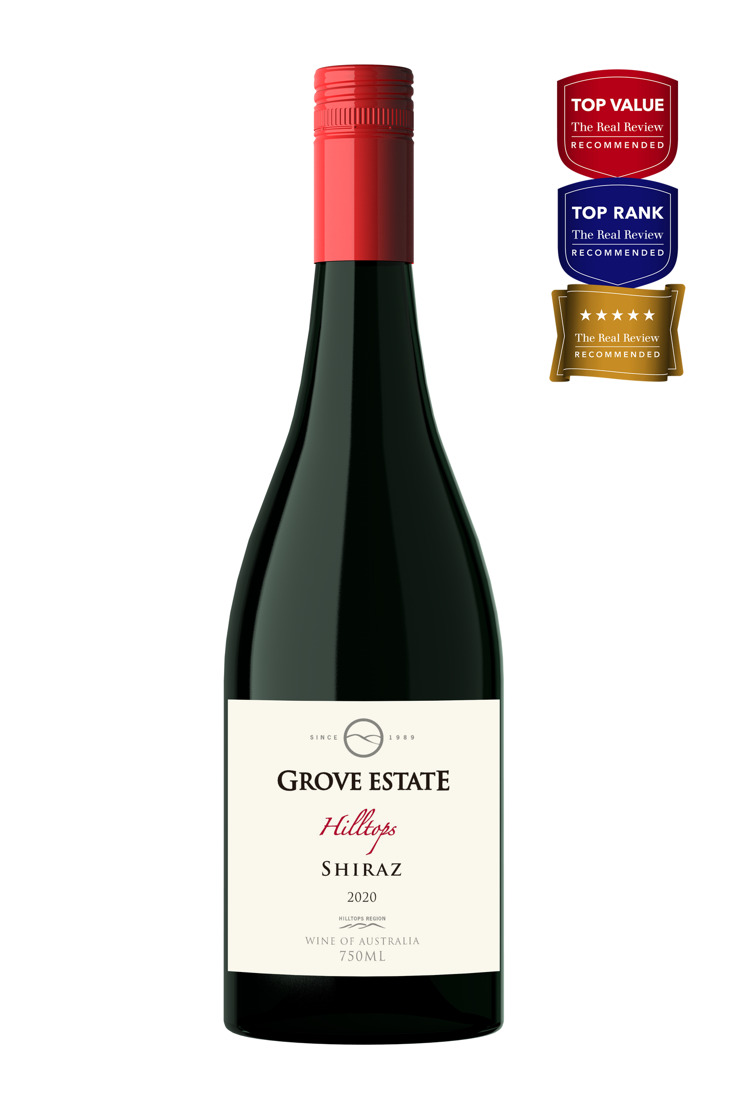 Grove Estate, Hilltops, Shiraz 2020