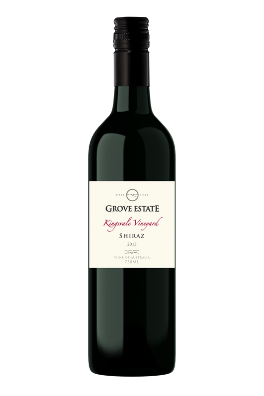 Grove Estate, Kingsvale Vineyard, Shiraz 2013