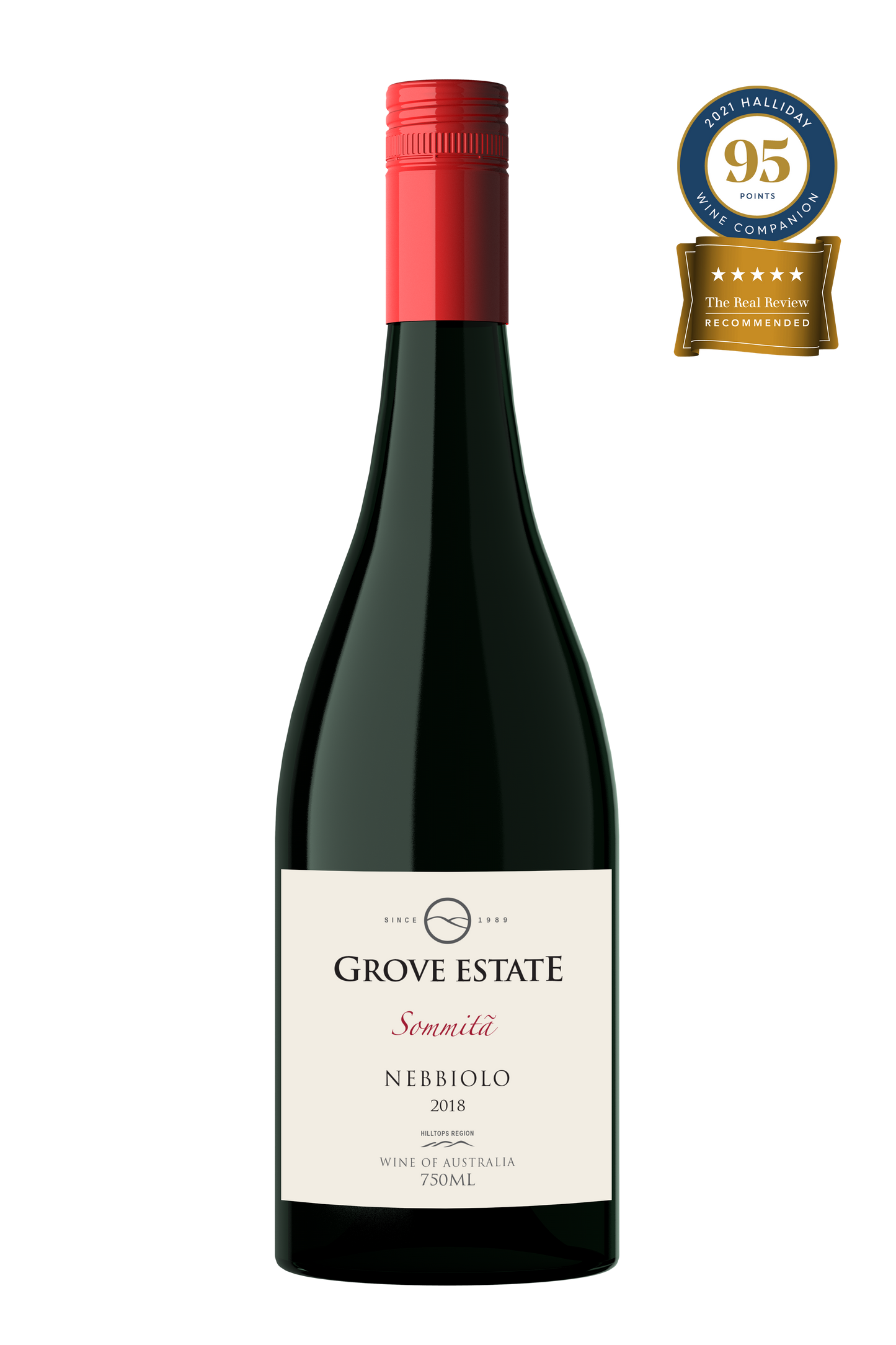 Grove Estate, Sommita, Nebbiolo 2018