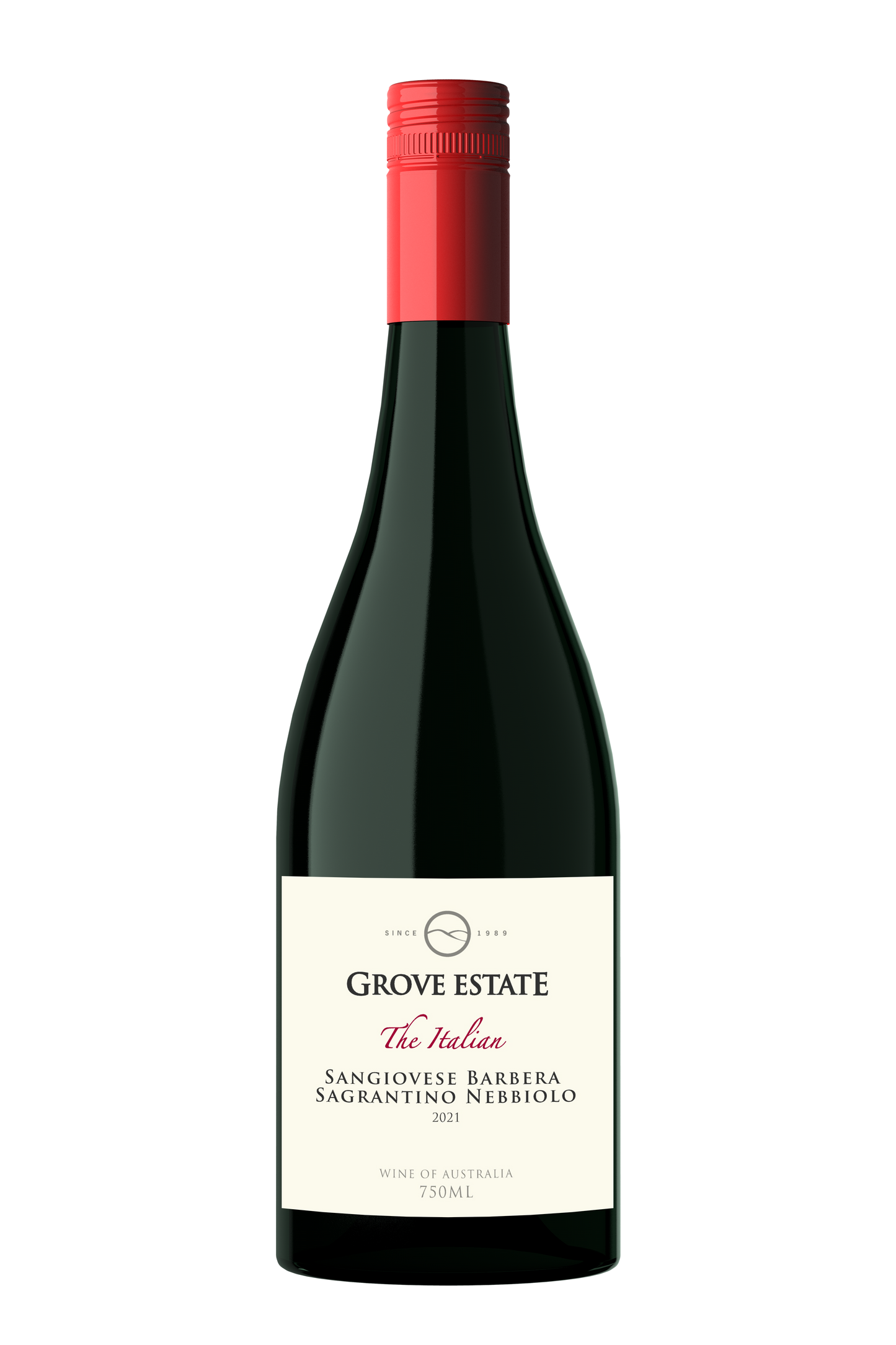 Grove Estate, The Italian, Sangiovese, Barbera, Sagrantino, Nebbiolo 2021