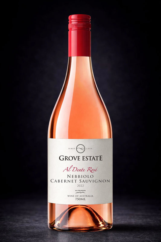 Grove Estate, Al Dente Rosé, Nebbiolo Cabernet Sauvignon, 2022