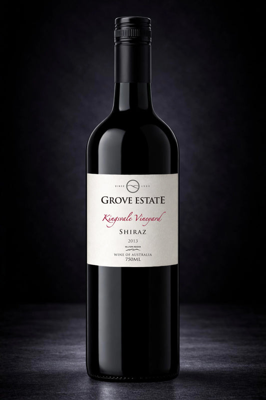 Grove Estate, Kingsvale Vineyard, Shiraz 2013