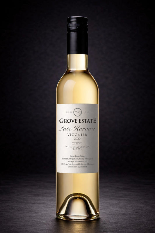 Grove Estate, Late Harvest, Viognier 2020 (375ml)