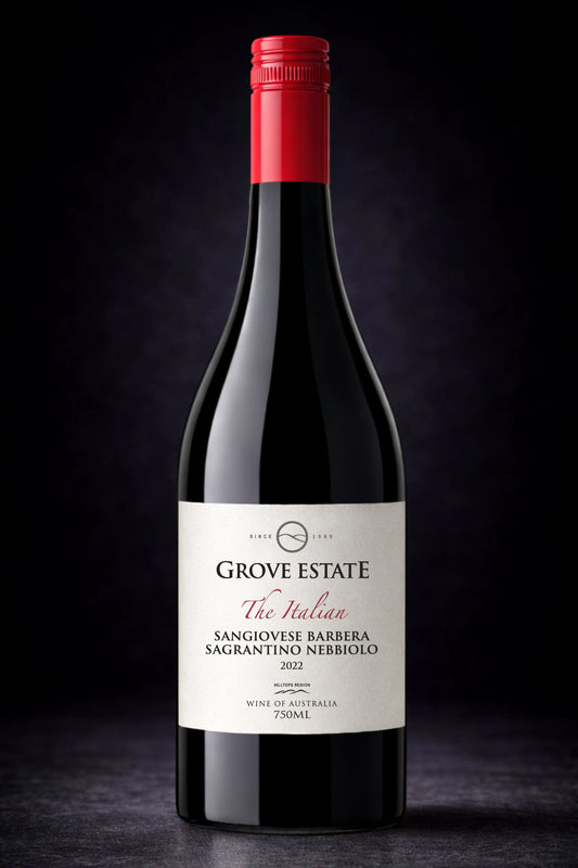 Grove Estate, The Italian, Sangiovese, Barbera, Sagrantino, Nebbiolo 2022