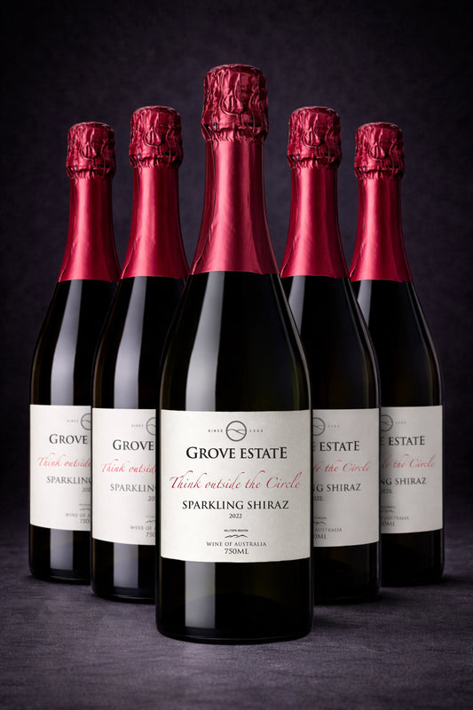 Sparkling Special “Think Outside the Circle” Sparkling Shiraz 2022 (6 Bottles)