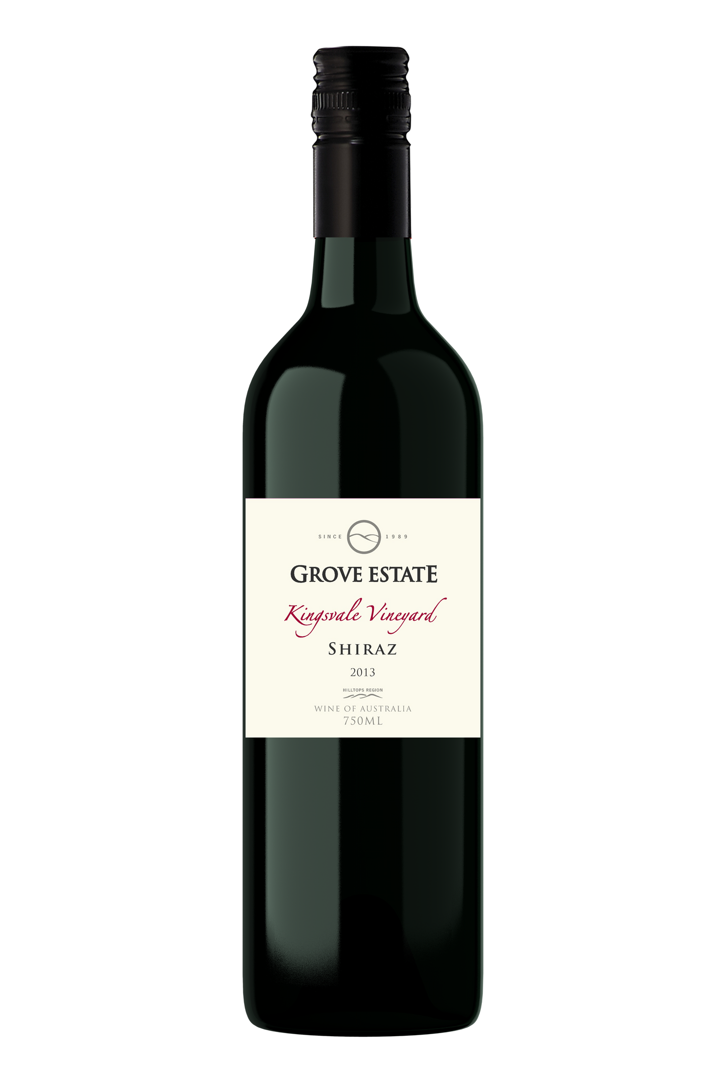 Grove Estate, Kingsvale Vineyard, Shiraz 2013